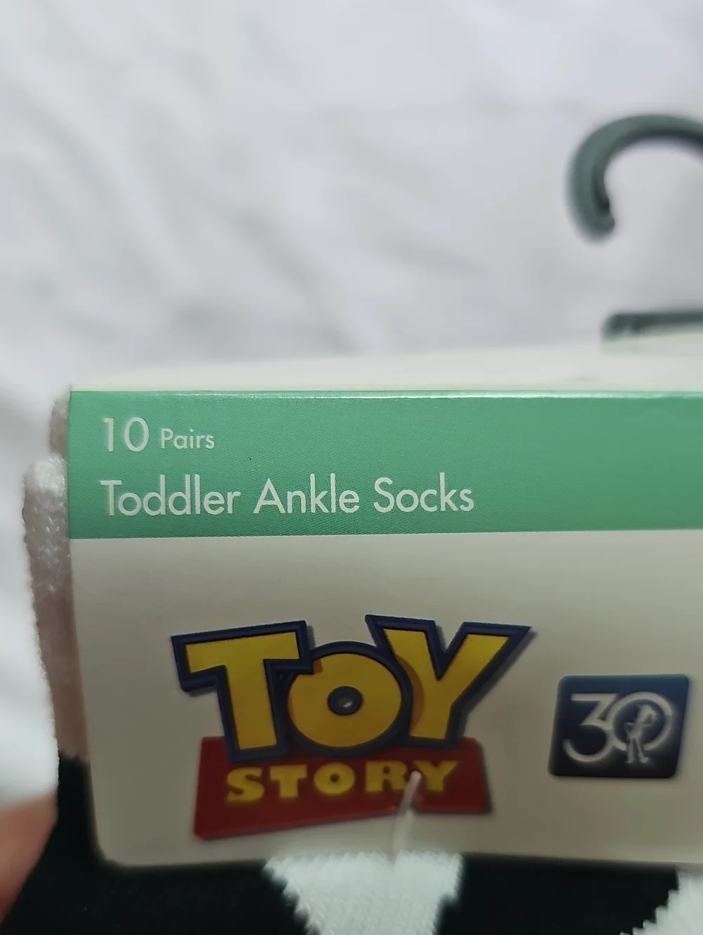 Disney-Toy Story Toddler Size 4T-5T Ankle Socks 10 Pairs Multicolor New